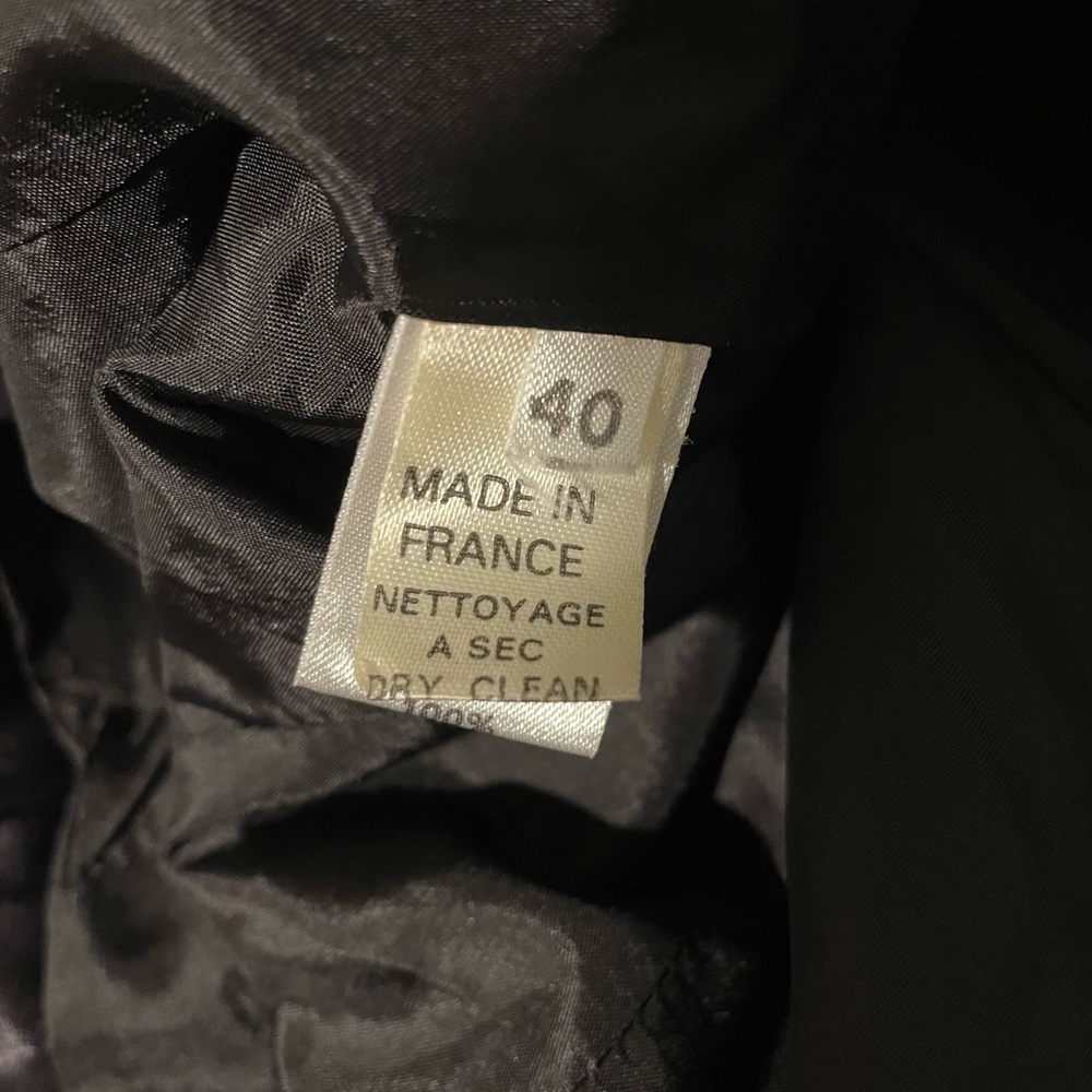 Vintage David Molho Paris Women’s Blazer Jacket Size 40 Made in France - Picture 5 of 12